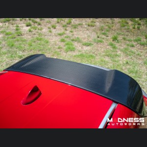 Alfa Romeo Stelvio Roof Spoiler - Carbon Fiber - Estremo Design